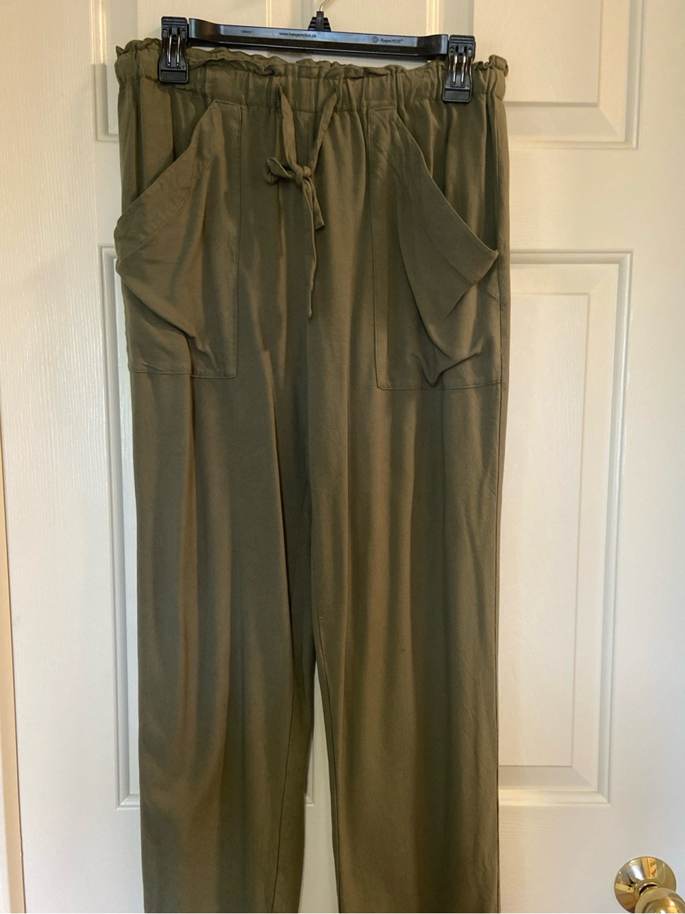 MELROSE and market olive green drawstring pants